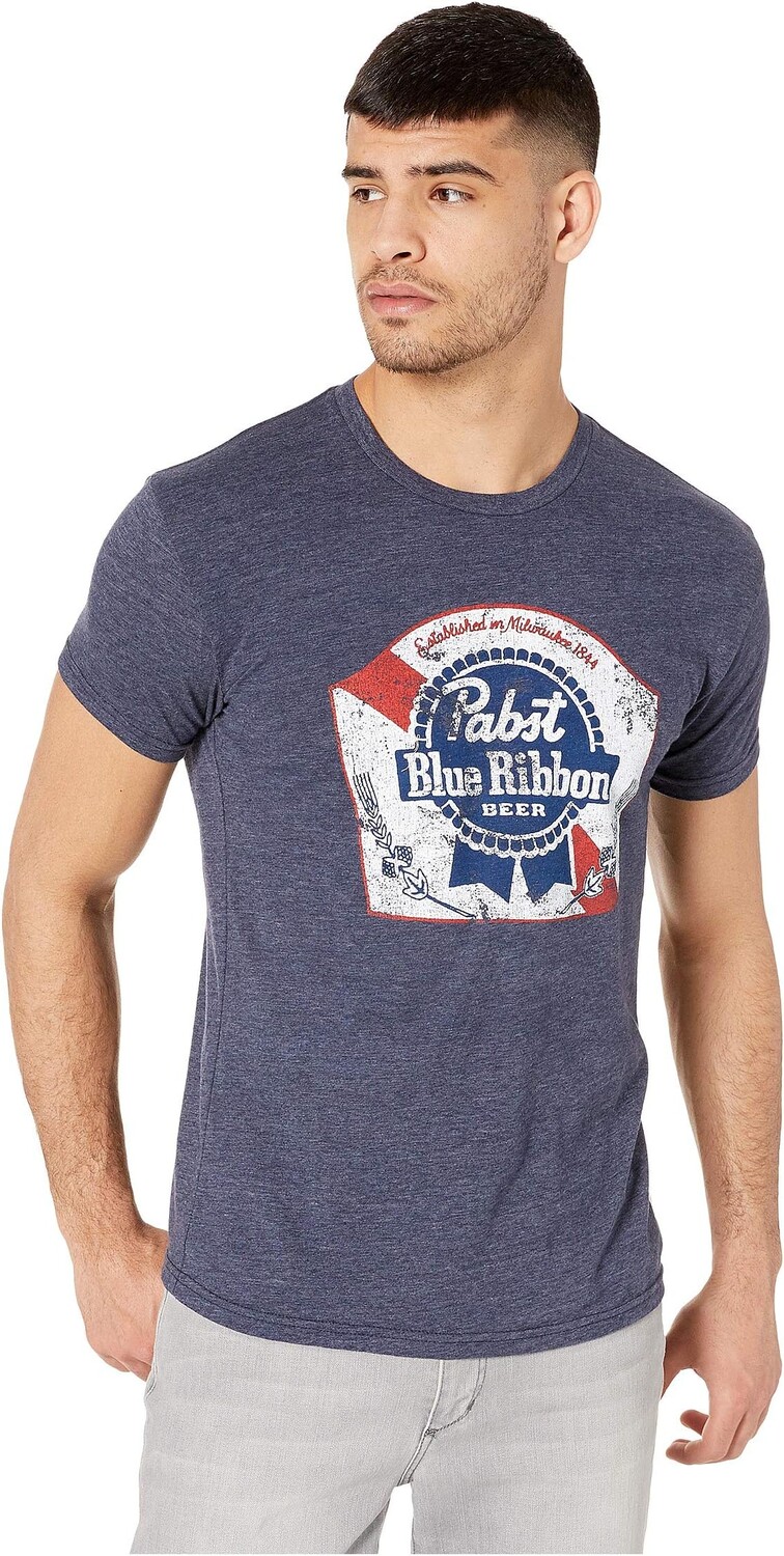 Винтажная футболка Tri-Blend Pabst с синей лентой The Original Retro Brand, цвет Streaky Navy
Винтажная футболка Tri-Blend Pabst с синей лентой The Original Retro Brand, цвет Streaky Navy