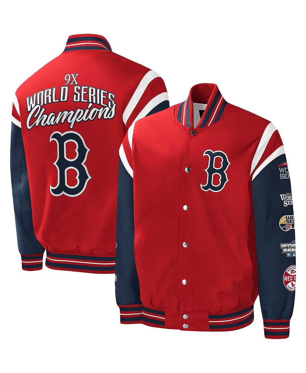 Мужская красная университетская куртка с полной застежкой Boston Red Sox Title Holder G-III Sports by Carl Banks
Мужская красная университетская куртка с полной застежкой Boston Red Sox Title Holder G-III Sports by Carl Banks