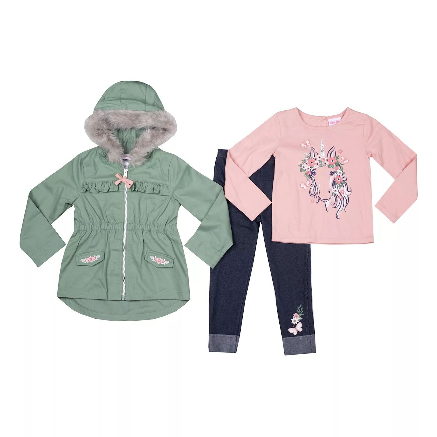 Комплект куртки из трех предметов Little Lass для малышей и малышей Little Lass
Комплект куртки из трех предметов Little Lass для малышей и малышей Little Lass