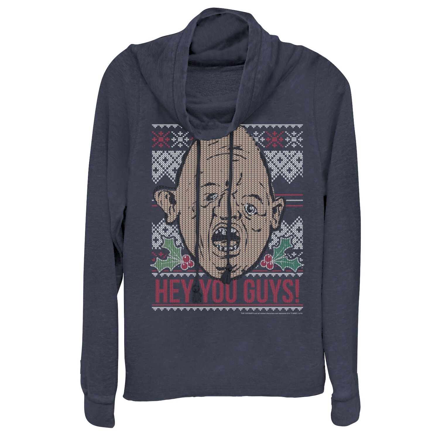 Уродливая рождественская толстовка с круглым вырезом The Goonies Sloth "Hey You Guys" для юниоров Licensed Character, темно-синий
Уродливая рождественская толстовка с круглым вырезом The Goonies Sloth "Hey You Guys" для юниоров Licensed Character, темно-синий