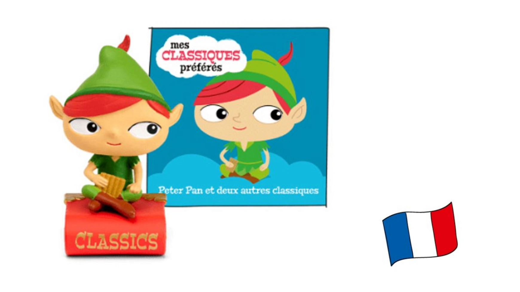 Фигура для прослушивания toniebox: mes classiques préférés: peter pan et 2 autres classiques (французский) Tonies
Фигура для прослушивания toniebox: mes classiques préférés: peter pan et 2 autres classiques (французский) Tonies