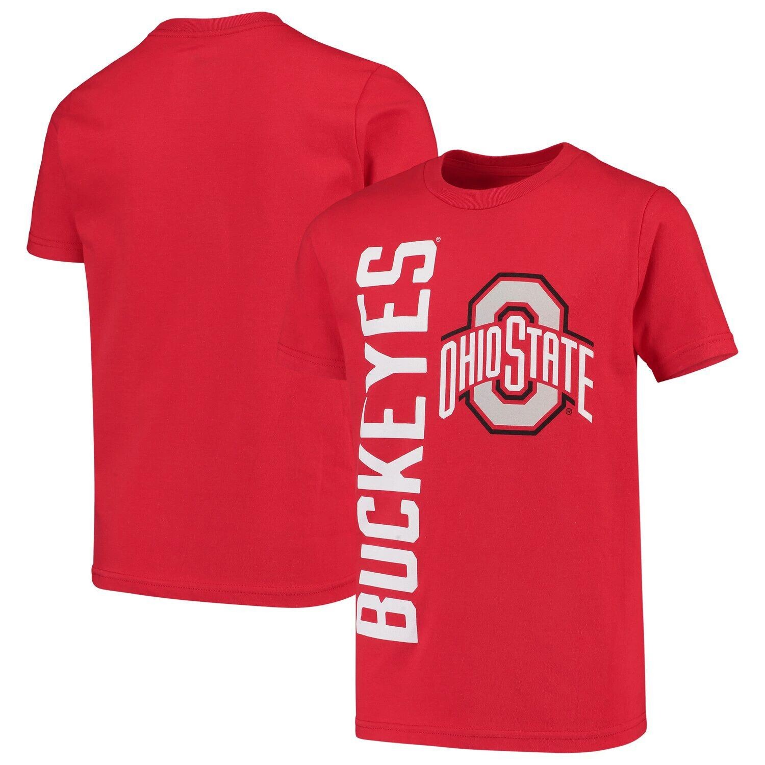 Молодежная футболка Scarlet Ohio State Buckeyes с вертикальным прыжком Outerstuff
Молодежная футболка Scarlet Ohio State Buckeyes с вертикальным прыжком Outerstuff