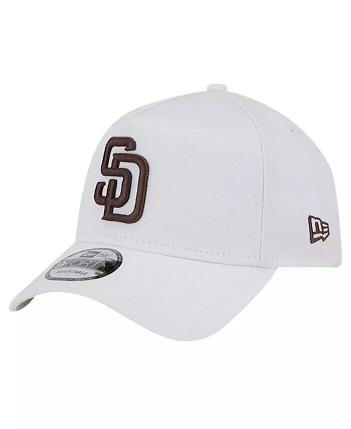 Мужская регулируемая кепка San Diego Padres TC A-Frame 9FORTY New Era, белый 
Мужская регулируемая кепка San Diego Padres TC A-Frame 9FORTY New Era, белый