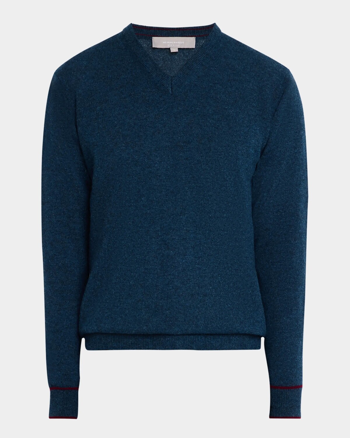 Мужской свитер из переработанного кашемира с v-образным вырезом Neiman Marcus, цвет Denim Blue
Мужской свитер из переработанного кашемира с v-образным вырезом Neiman Marcus, цвет Denim Blue