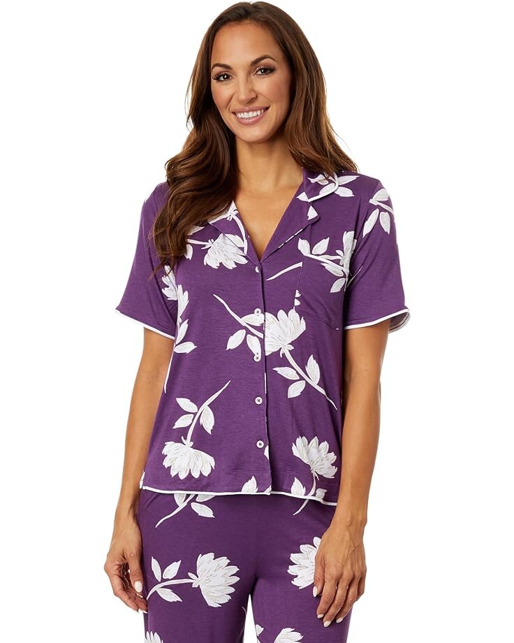 Пижамный комплект Tommy Bahama Short Sleeve Crop PJ Set, цвет Purple Floral
Пижамный комплект Tommy Bahama Short Sleeve Crop PJ Set, цвет Purple Floral