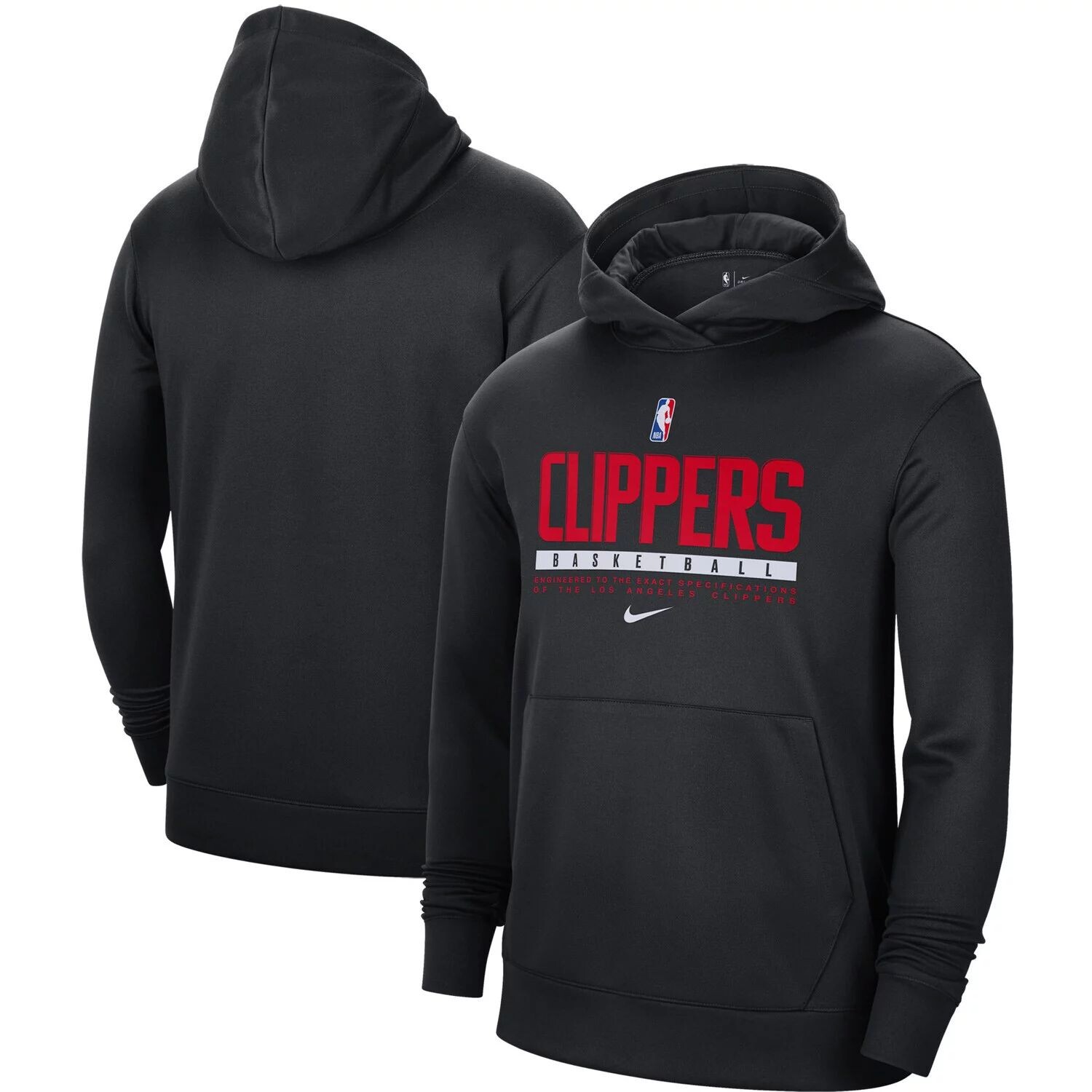Мужской черный пуловер с капюшоном LA Clippers Spotlight On Court Practice Performance Nike
Мужской черный пуловер с капюшоном LA Clippers Spotlight On Court Practice Performance Nike