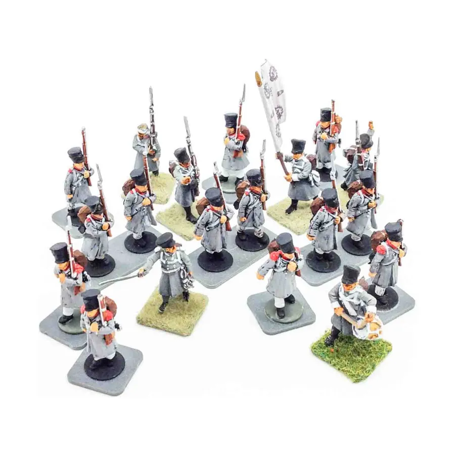 Коллекция наполеоновской прусской пехоты № 2, Miscellaneous Historical Miniatures - Loose Miniatures (28mm) (Unidentifiable Manufacturer)
Коллекция наполеоновской прусской пехоты № 2, Miscellaneous Historical Miniatures - Loose Miniatures (28mm) (Unidentifiable Manufacturer)