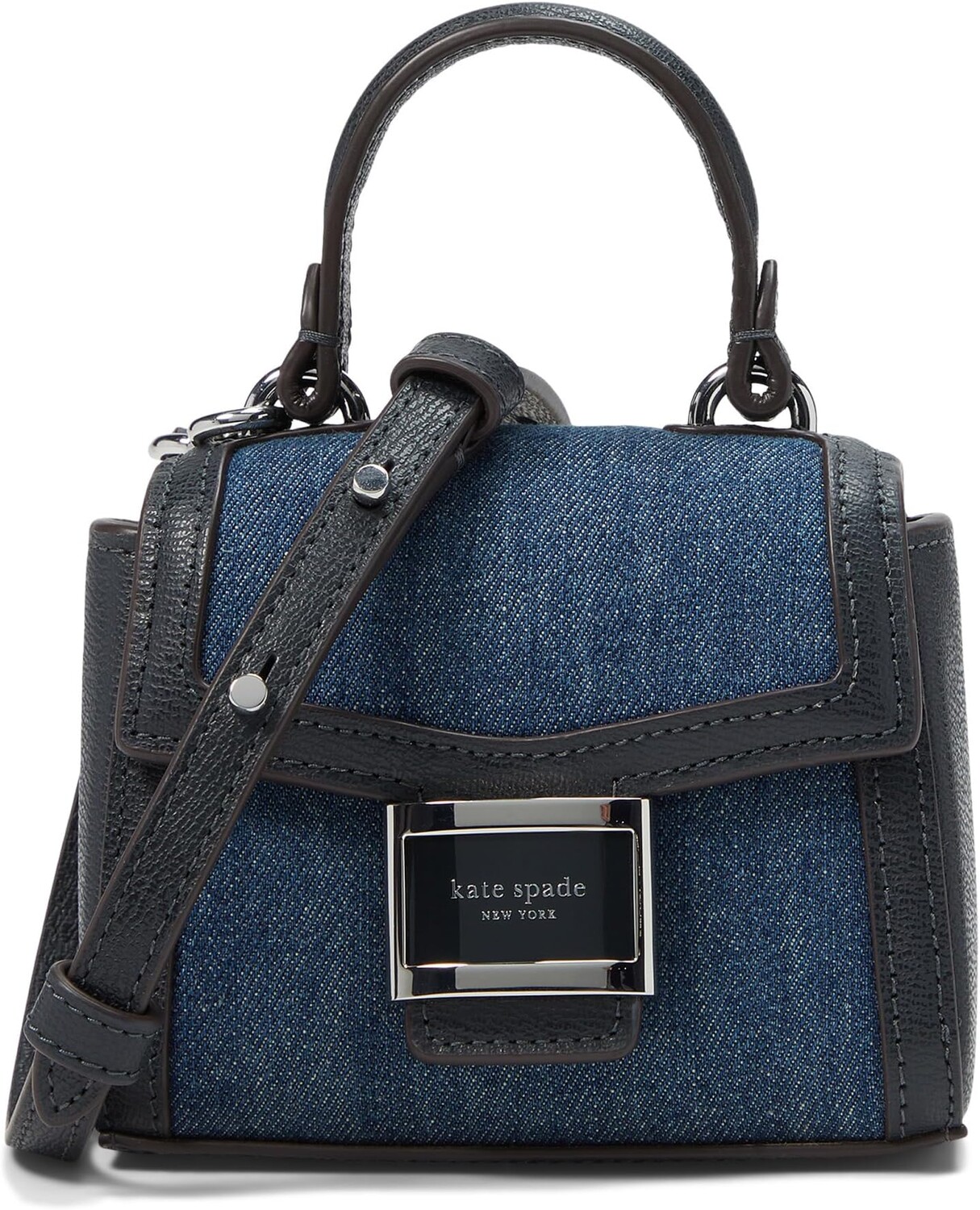 Сумка кросс-боди Kate Spade New York Katy Denim Micro Crossbody, цвет Winters Night Multi
Сумка кросс-боди Kate Spade New York Katy Denim Micro Crossbody, цвет Winters Night Multi