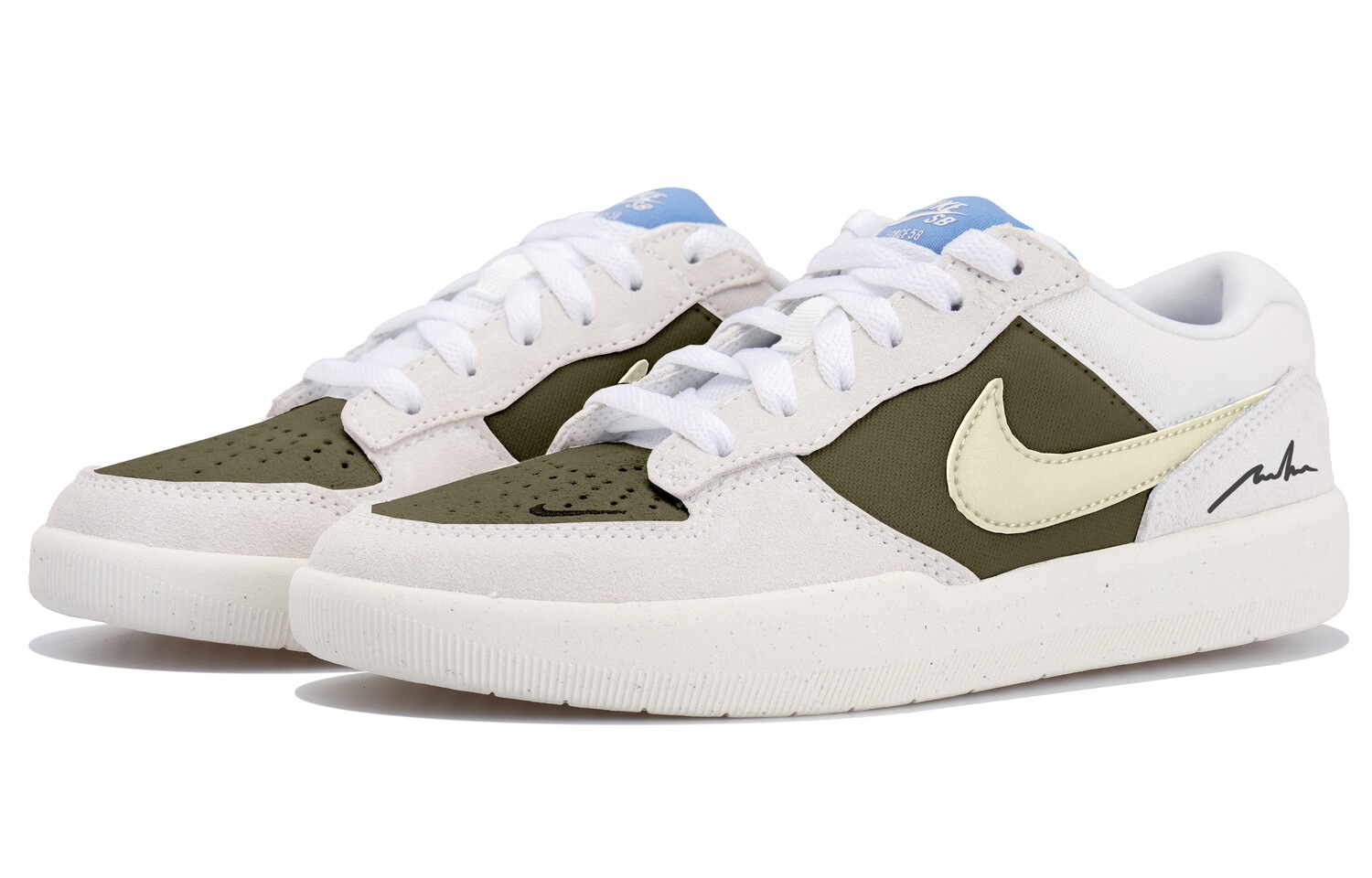 Кроссовки Nike SB Force 58 Skateboarding Shoes Unisex Low-top White/green, белый/серый/зеленый
Кроссовки Nike SB Force 58 Skateboarding Shoes Unisex Low-top White/green, белый/серый/зеленый