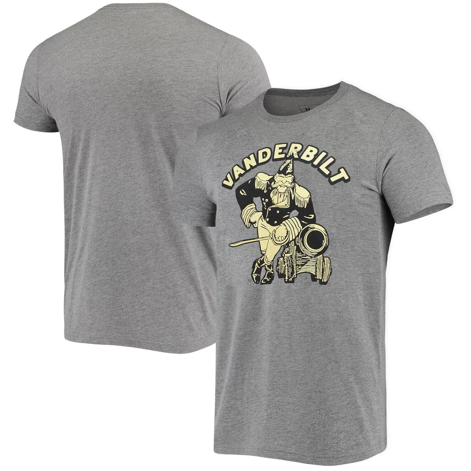 Мужская футболка Homefield Heathered Grey Vanderbilt Commodores Vintage Cannon Tri-Blend
Мужская футболка Homefield Heathered Grey Vanderbilt Commodores Vintage Cannon Tri-Blend