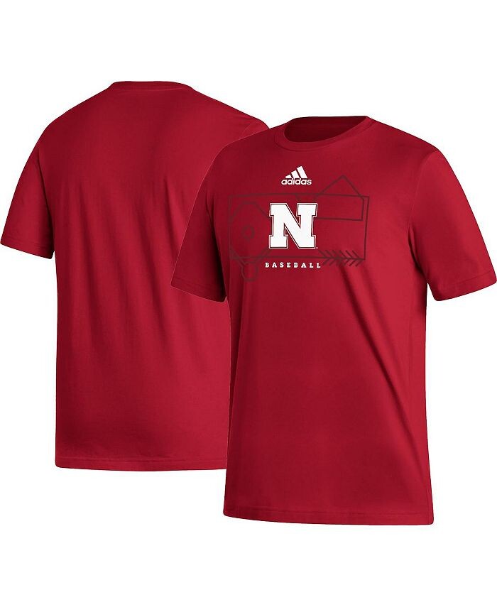 Мужская футболка Scarlet Nebraska Huskers Locker Lines Baseball Fresh adidas, красный
Мужская футболка Scarlet Nebraska Huskers Locker Lines Baseball Fresh adidas, красный