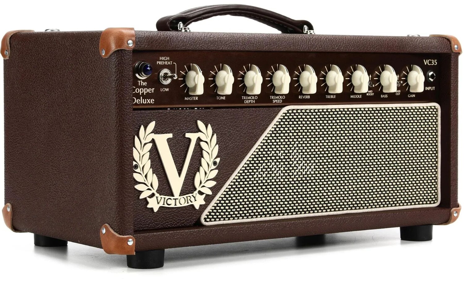 Victory Amplification V35 The Copper Deluxe ламповый гитарный усилитель мощностью 35 Вт
Victory Amplification V35 The Copper Deluxe ламповый гитарный усилитель мощностью 35 Вт