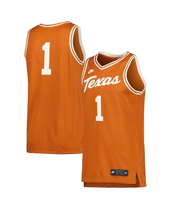 Мужская баскетбольная майка #1 кремового цвета в стиле ретро Реплика Texas Longhorns Nike, тан/бежевый
Мужская баскетбольная майка #1 кремового цвета в стиле ретро Реплика Texas Longhorns Nike, тан/бежевый