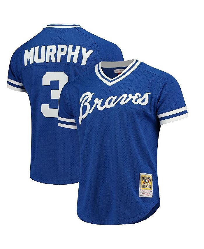Мужская сетчатая тренировочная майка для ватина Dale Murphy Royal Atlanta Braves Cooperstown Mitchell & Ness, синий
Мужская сетчатая тренировочная майка для ватина Dale Murphy Royal Atlanta Braves Cooperstown Mitchell & Ness, синий