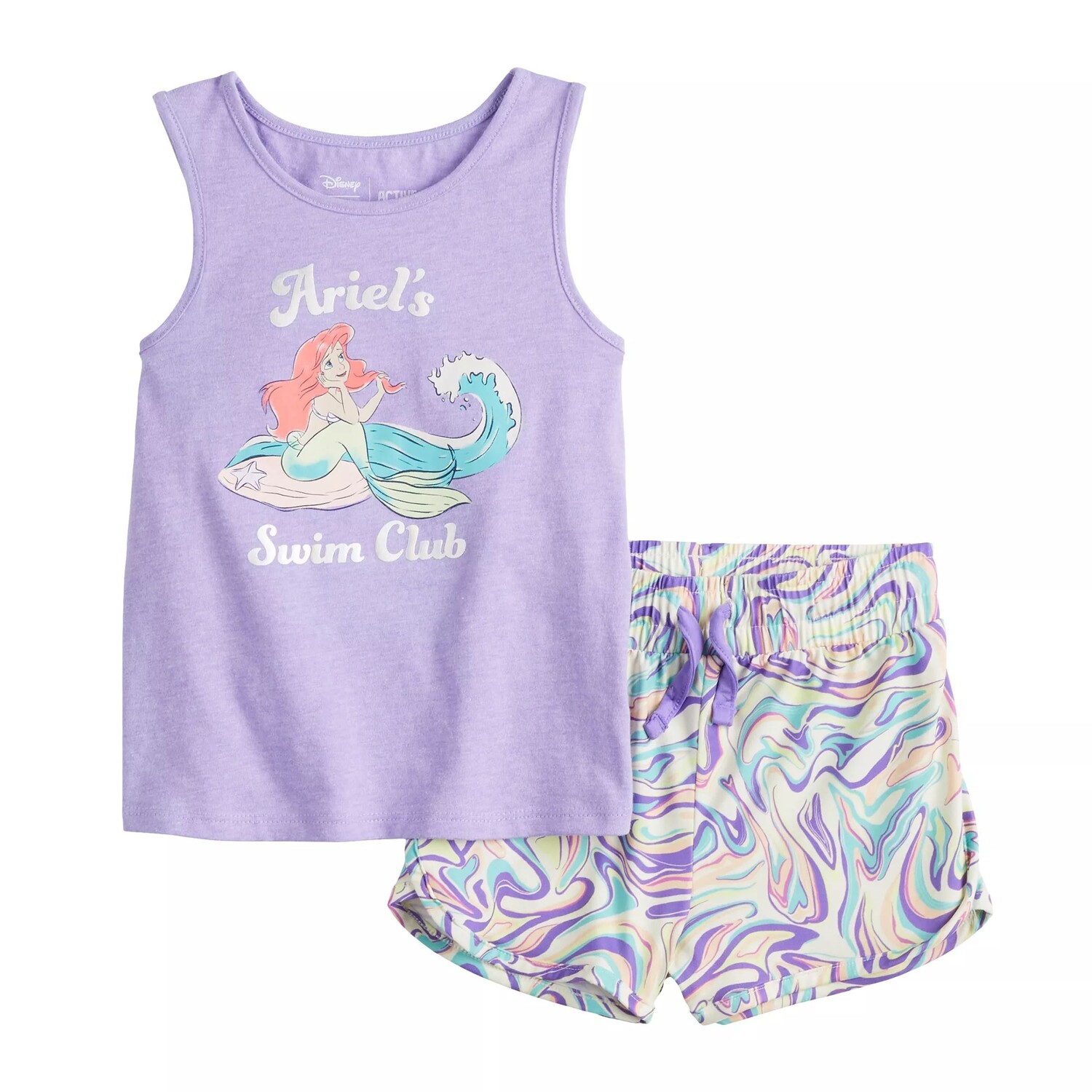 Комплект из топа и шорт Active для малышей и малышей Disney's Ariel от Jumping Beans Disney/Jumping Beans
Комплект из топа и шорт Active для малышей и малышей Disney's Ariel от Jumping Beans Disney/Jumping Beans
