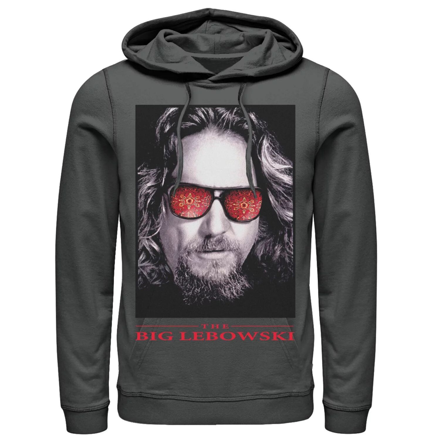 Мужская толстовка с плакатом и красными очками Big Lebowski Big Face Licensed Character, Красный
Мужская толстовка с плакатом и красными очками Big Lebowski Big Face Licensed Character, Красный