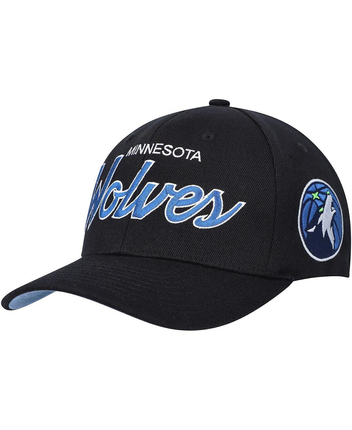 Мужская черная эластичная бейсболка Minnesota Timberwolves MVP Team Script 2.0 Mitchell & Ness
Мужская черная эластичная бейсболка Minnesota Timberwolves MVP Team Script 2.0 Mitchell & Ness
