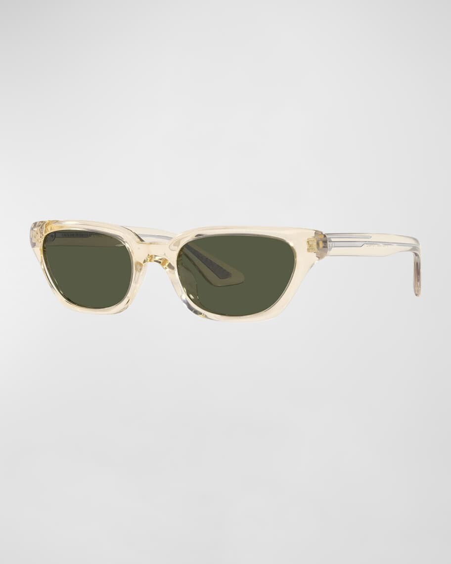 Солнцезащитные очки «кошачий глаз» 1983C из ацетата и кристаллов KHAITE x Oliver Peoples
Солнцезащитные очки «кошачий глаз» 1983C из ацетата и кристаллов KHAITE x Oliver Peoples