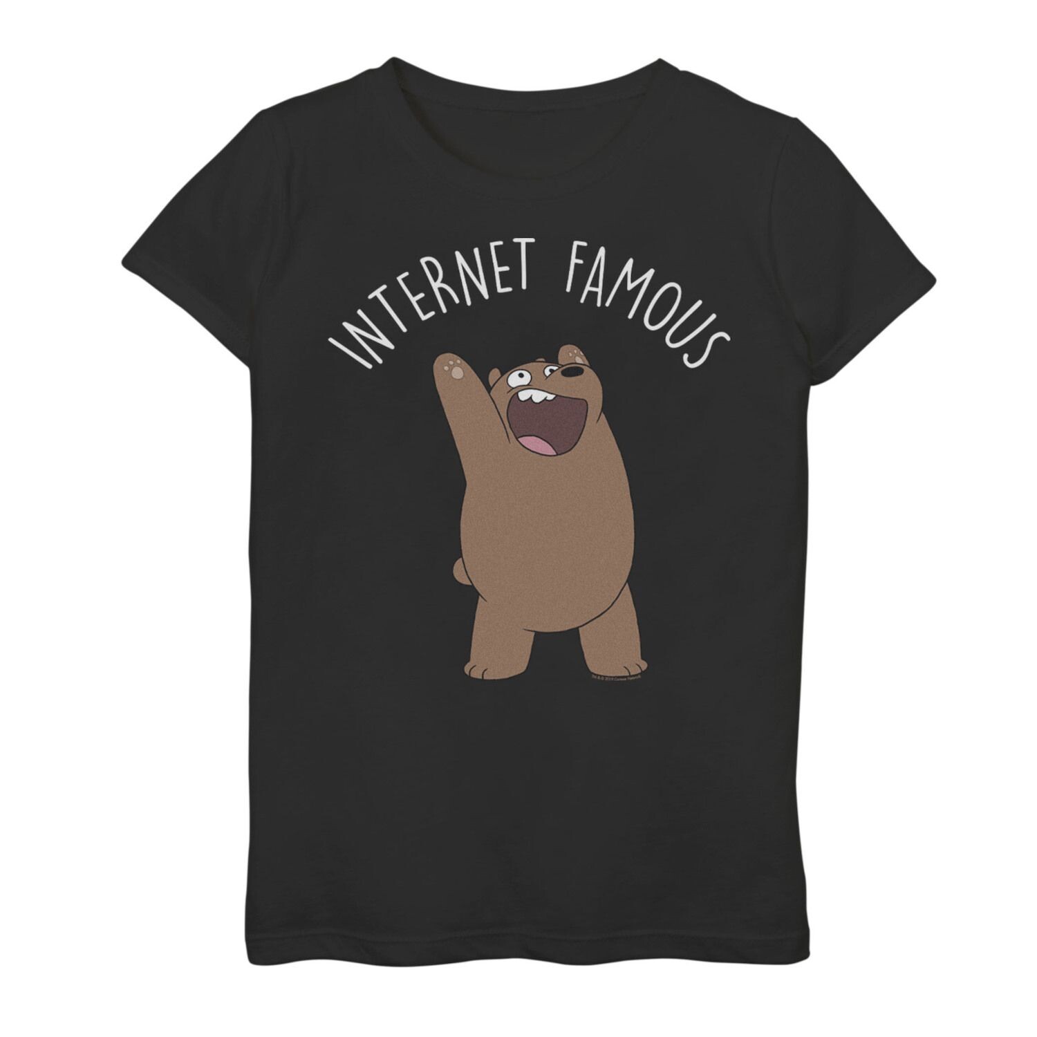 Футболка с рисунком Cartoon Network We Bare Bears для девочек 7–16 лет, известная в Интернете Cartoon Network
Футболка с рисунком Cartoon Network We Bare Bears для девочек 7–16 лет, известная в Интернете Cartoon Network