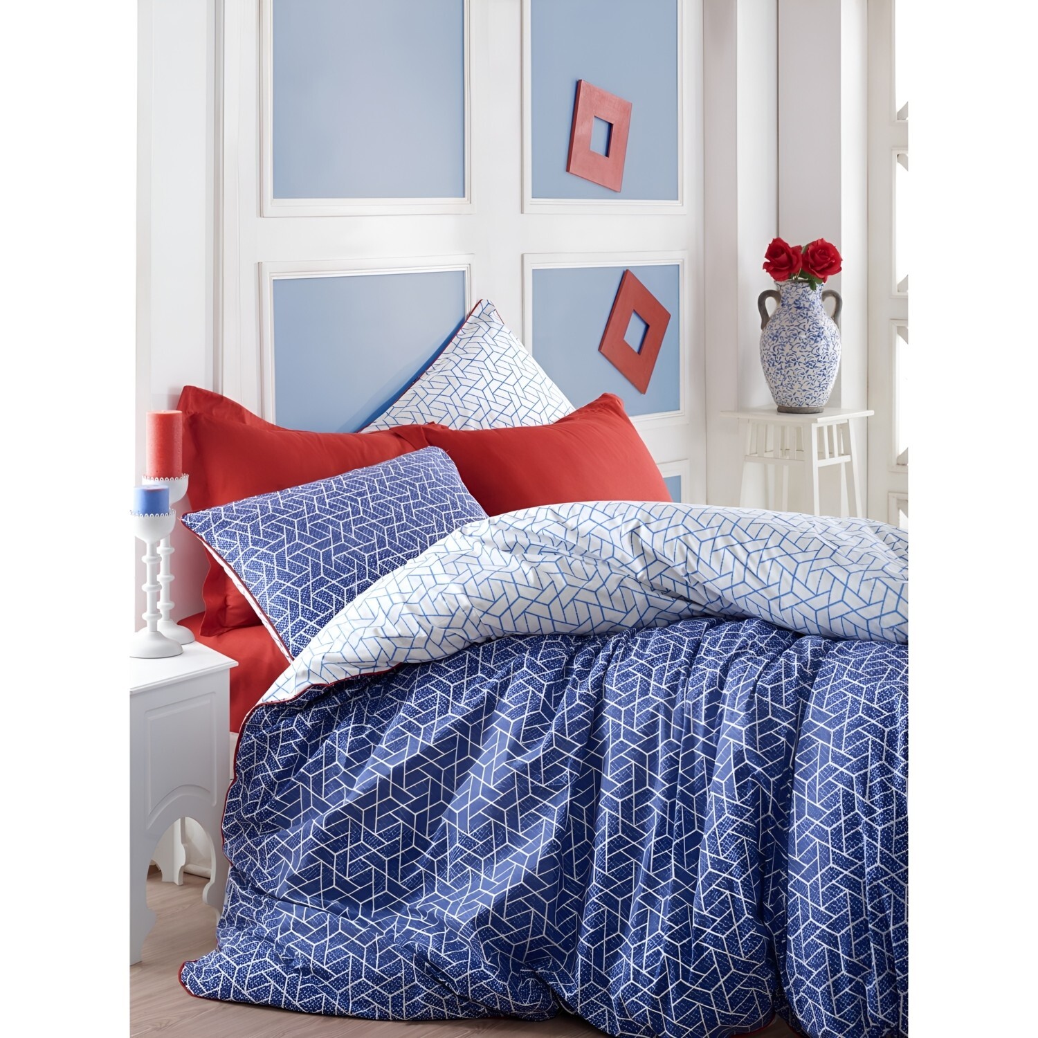 Комплект постельного белья Cotton Box Double Ranforce, двусторонний - Pave Claret Red
Комплект постельного белья Cotton Box Double Ranforce, двусторонний - Pave Claret Red