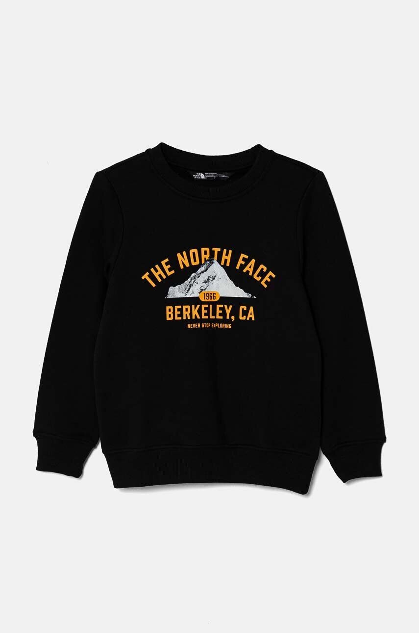 Хлопковая толстовка The North Face для мальчика/девочки VARSITGRAPHIC RELAXED CREW, черный
Хлопковая толстовка The North Face для мальчика/девочки VARSITGRAPHIC RELAXED CREW, черный