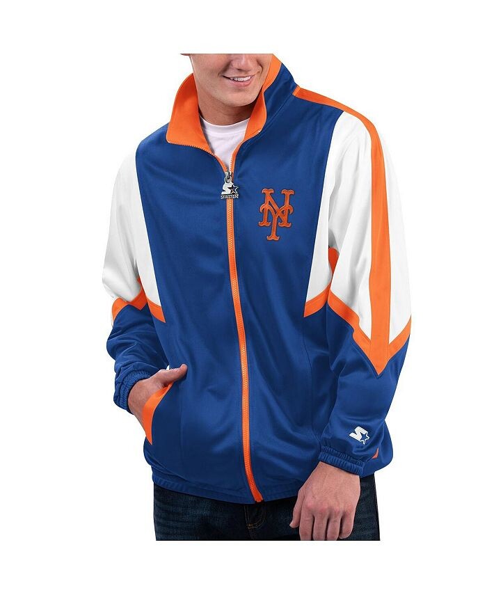 Мужская куртка с молнией во всю длину Royal New York Mets Lead Runner Starter, синий
Мужская куртка с молнией во всю длину Royal New York Mets Lead Runner Starter, синий
