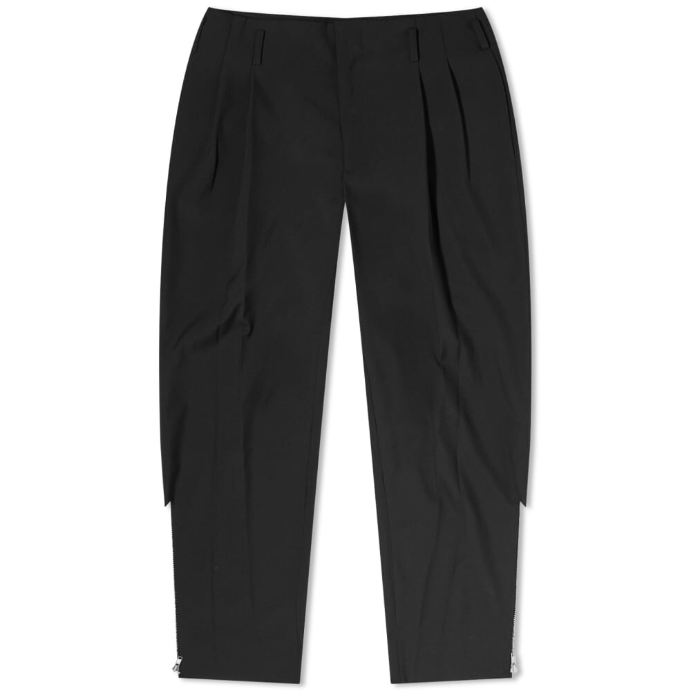Черные шерстяные брюки на молнии Comme des Garçons Black в тропическом стиле, черный
Черные шерстяные брюки на молнии Comme des Garçons Black в тропическом стиле, черный