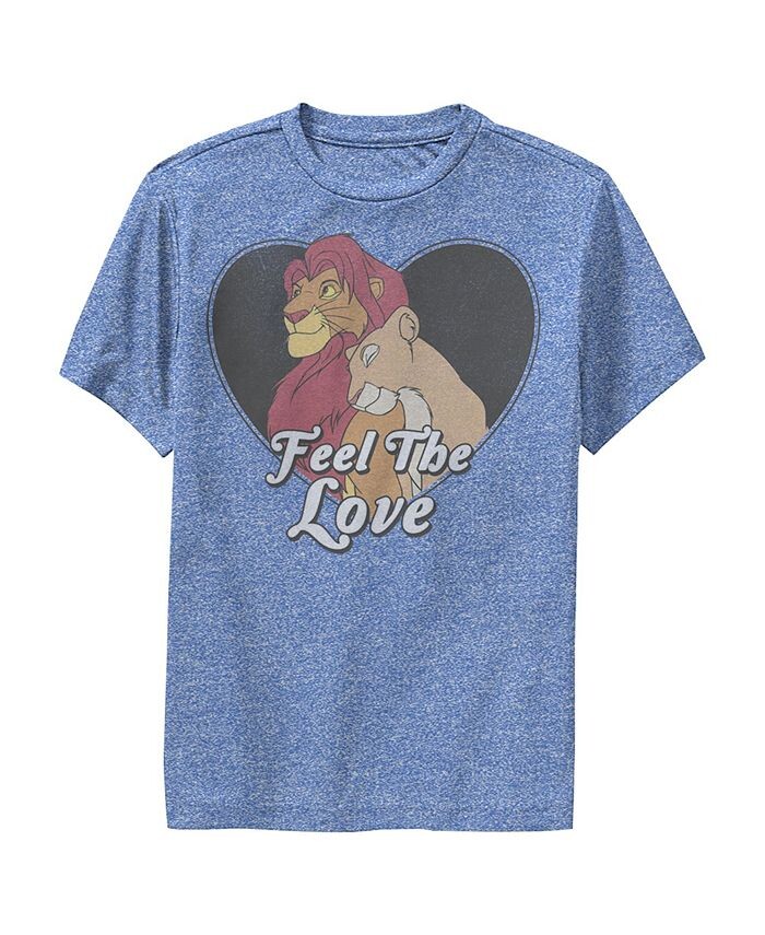 Футболка для мальчиков Король Лев Симба и Нала Feel The Love Child Performance Disney, синий
Футболка для мальчиков Король Лев Симба и Нала Feel The Love Child Performance Disney, синий