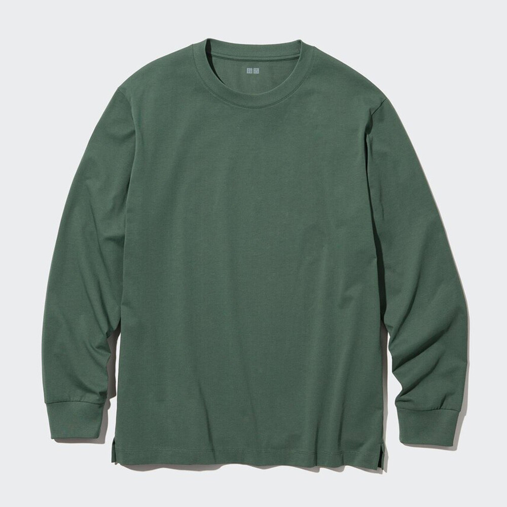 Футболка Uniqlo AIRism унисекс из смесового хлопка с круглым вырезом быстросохнущая, зеленый
Футболка Uniqlo AIRism унисекс из смесового хлопка с круглым вырезом быстросохнущая, зеленый
