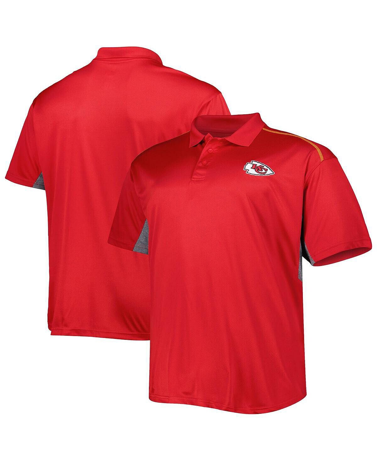 Мужская красная рубашка-поло Kansas City Chiefs Big and Tall Team Color Profile
Мужская красная рубашка-поло Kansas City Chiefs Big and Tall Team Color Profile