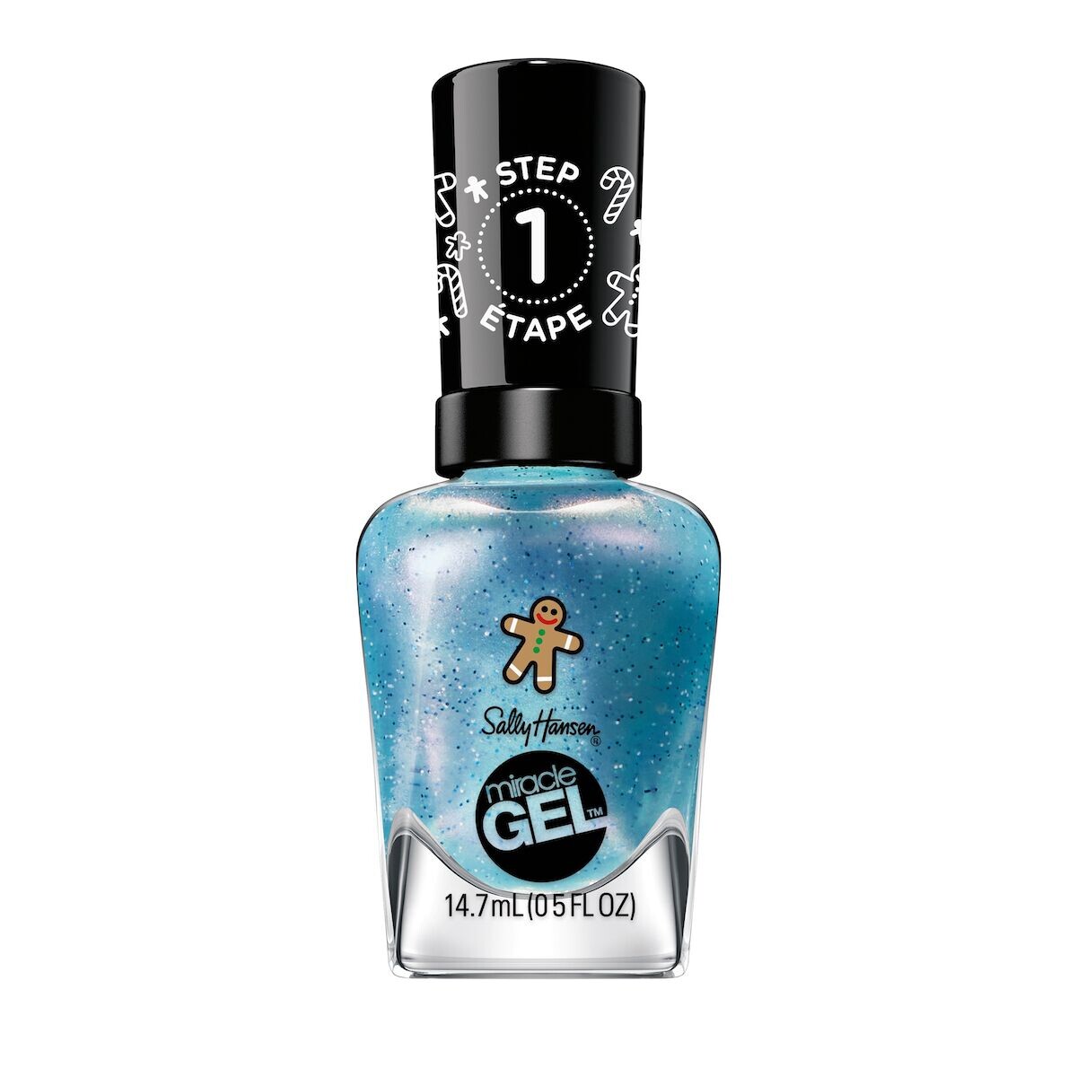 Блестящий лак для ногтей с матовыми частицами Sally Hansen Miracle Gel Holiday Collection, 14,7 мл
Блестящий лак для ногтей с матовыми частицами Sally Hansen Miracle Gel Holiday Collection, 14,7 мл