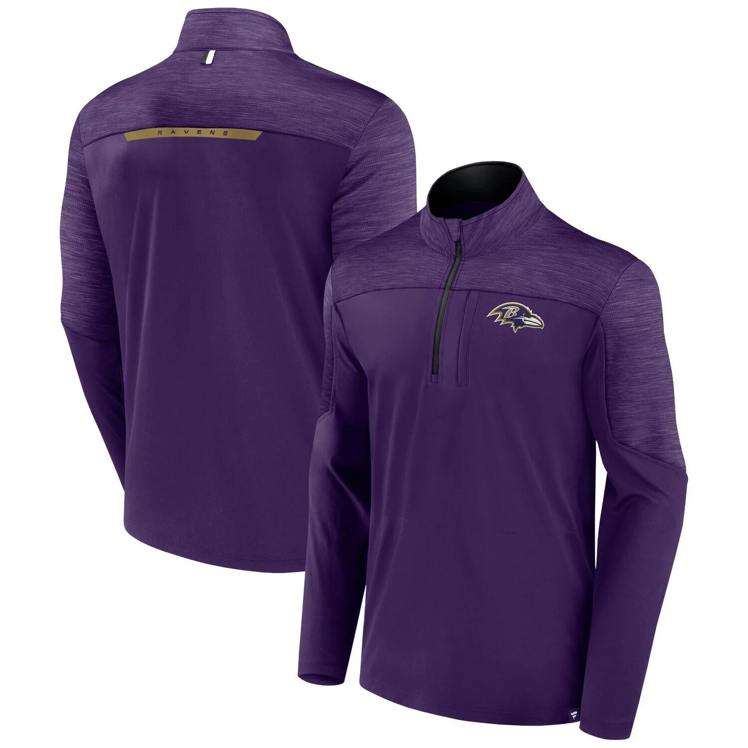 Мужская фиолетовая футболка Baltimore Ravens Defender с молнией до половины Fanatics, Фиолетовый
Мужская фиолетовая футболка Baltimore Ravens Defender с молнией до половины Fanatics, Фиолетовый