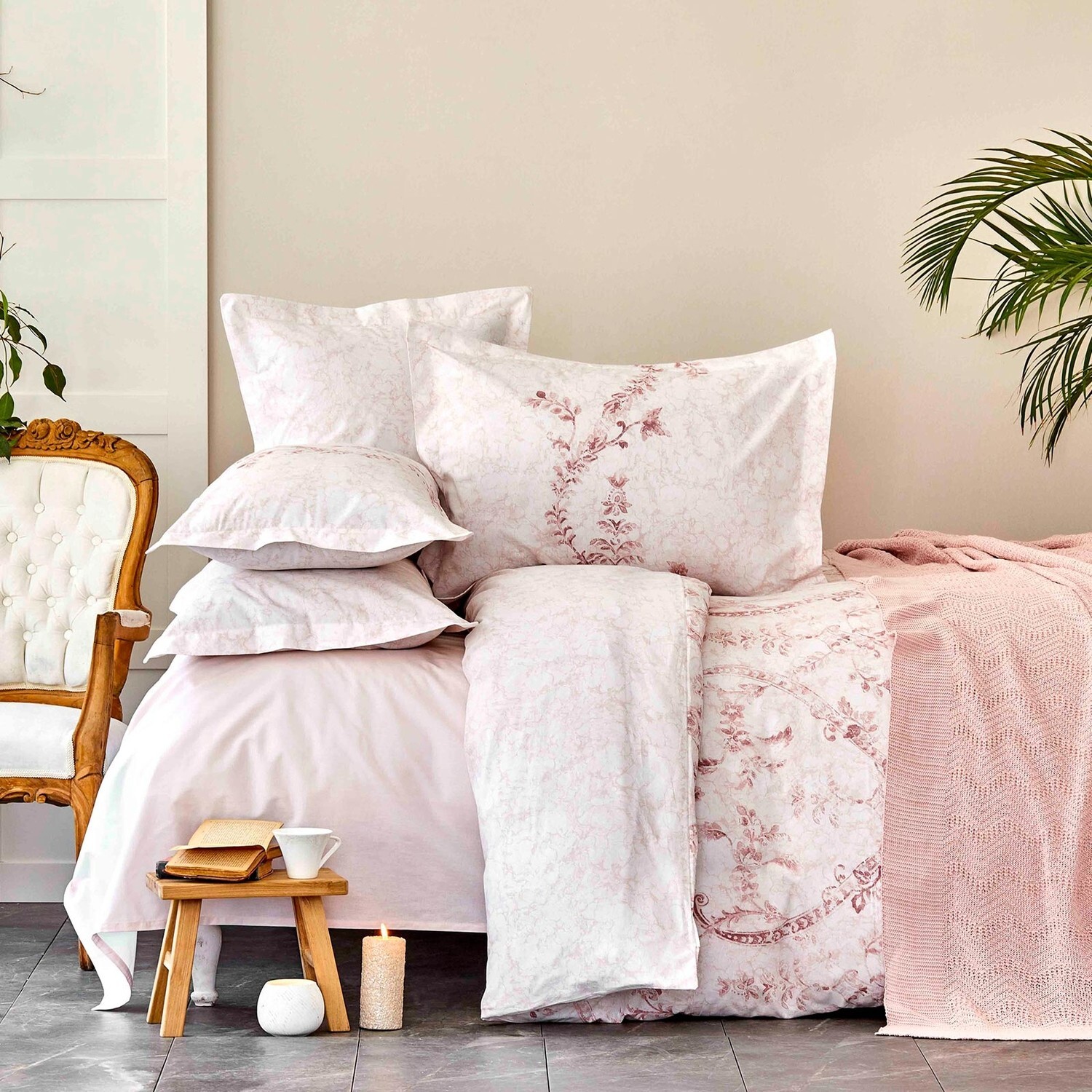 Комплект постельного белья Karaca Home Delfina Powder Хлопковый пододеяльник Комплект одеял
Комплект постельного белья Karaca Home Delfina Powder Хлопковый пододеяльник Комплект одеял