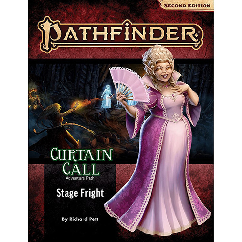 Ролевая игра Paizo Publishing Pathfinder 2E RPG: Adventure Path - Stage Fright (Curtain Call 1 of 3)
Ролевая игра Paizo Publishing Pathfinder 2E RPG: Adventure Path - Stage Fright (Curtain Call 1 of 3)