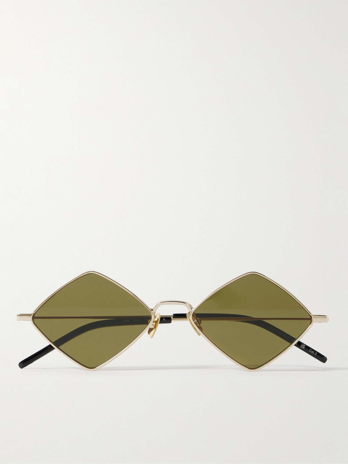 Золотистые солнцезащитные очки в квадратной оправе SAINT LAURENT EYEWEAR, золотой
Золотистые солнцезащитные очки в квадратной оправе SAINT LAURENT EYEWEAR, золотой