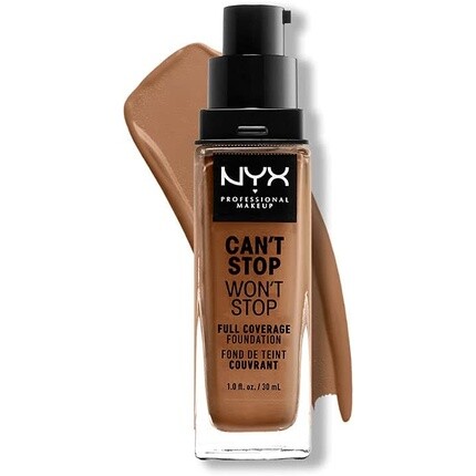 NYX Professional Makeup Can't Stop Won't Stop Тональный крем с полным покрытием Vegan Formula Matte Finish Warm Caramel 15.7
NYX Professional Makeup Can't Stop Won't Stop Тональный крем с полным покрытием Vegan Formula Matte Finish Warm Caramel 15.7