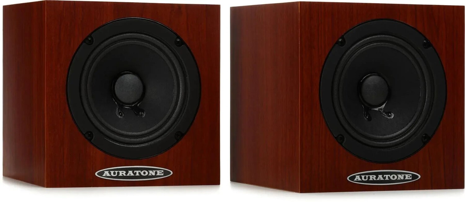 Auratone 5C Super Sound Cubes (пара) Пара 4,5-дюймовых пассивных эталонных мониторов — красное дерево
Auratone 5C Super Sound Cubes (пара) Пара 4,5-дюймовых пассивных эталонных мониторов — красное дерево