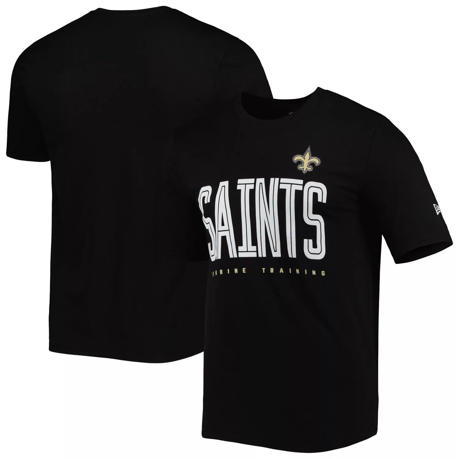 Мужская черная футболка New Orleans Saints Joint Authentic Training Huddle Up New Era, Черный
Мужская черная футболка New Orleans Saints Joint Authentic Training Huddle Up New Era, Черный