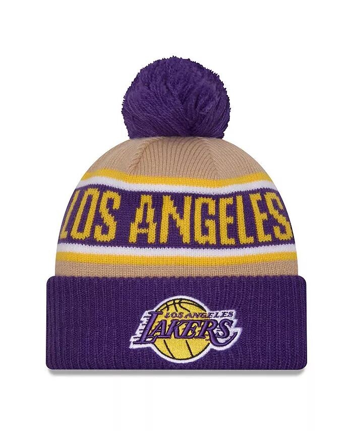 Мужская фиолетово-коричневая вязаная шапка с манжетами и помпоном Los Angeles Lakers 2024 NBA Draft New Era, фиолетовый
Мужская фиолетово-коричневая вязаная шапка с манжетами и помпоном Los Angeles Lakers 2024 NBA Draft New Era, фиолетовый