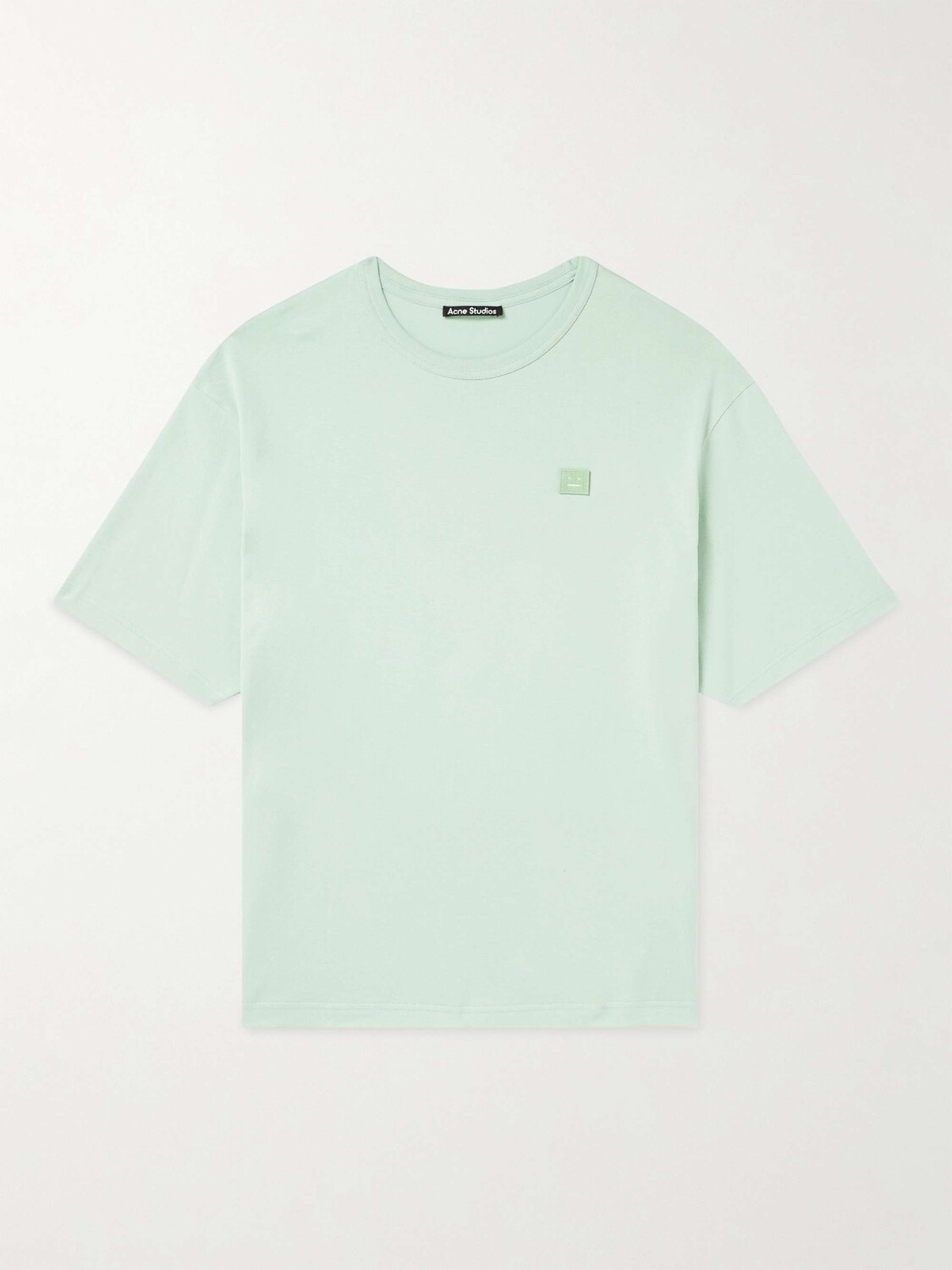Футболка из хлопкового джерси с аппликацией логотипа Exford ACNE STUDIOS, зеленый
Футболка из хлопкового джерси с аппликацией логотипа Exford ACNE STUDIOS, зеленый