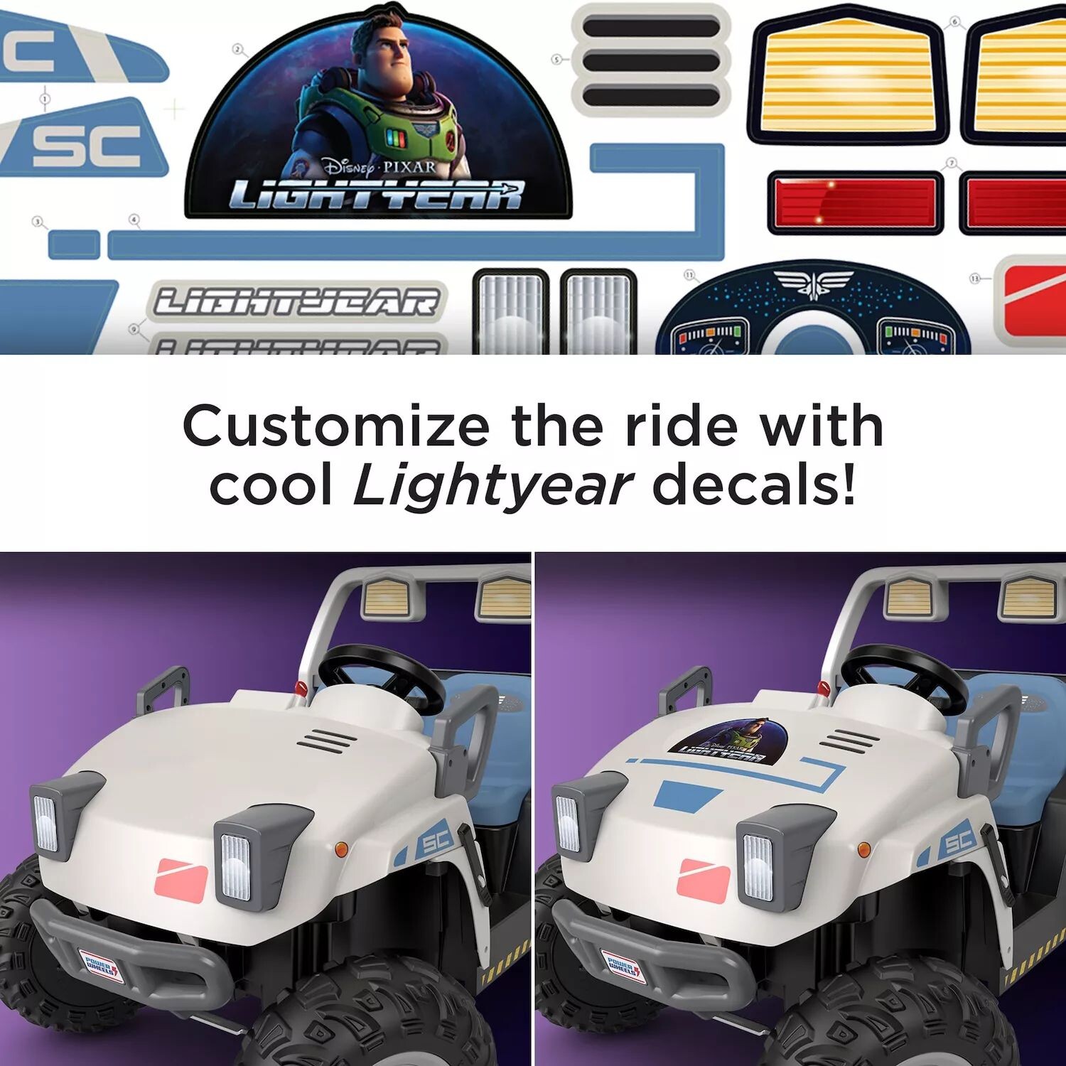 Power Wheels Power Wheels Транспортный ездовой транспорт командной базы Lightyear Star Power Wheels
Power Wheels Power Wheels Транспортный ездовой транспорт командной базы Lightyear Star Power Wheels