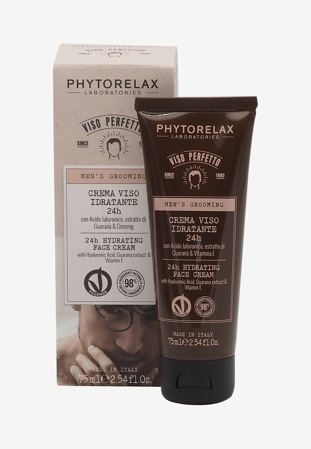 Крем для лица 24H HYDRATING FACE CREAM WITH HYALURONIC ACID, GUARANA EXTRACT & VITAMIN E Phytorelax
Крем для лица 24H HYDRATING FACE CREAM WITH HYALURONIC ACID, GUARANA EXTRACT & VITAMIN E Phytorelax
