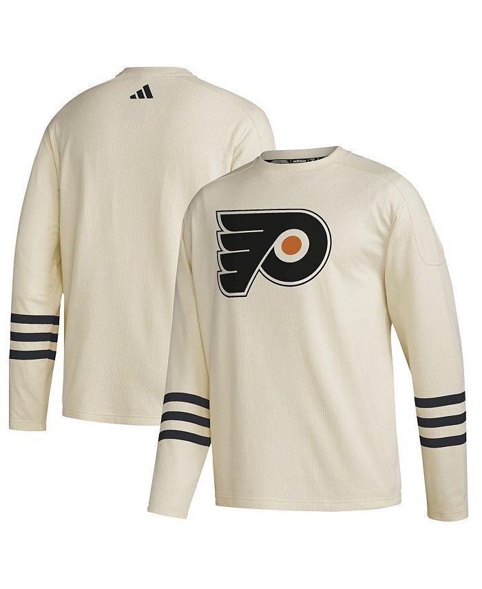 

Мужской кремовый пуловер Philadelphia Flyers AEROREADY свитер adidas, тан/бежевый