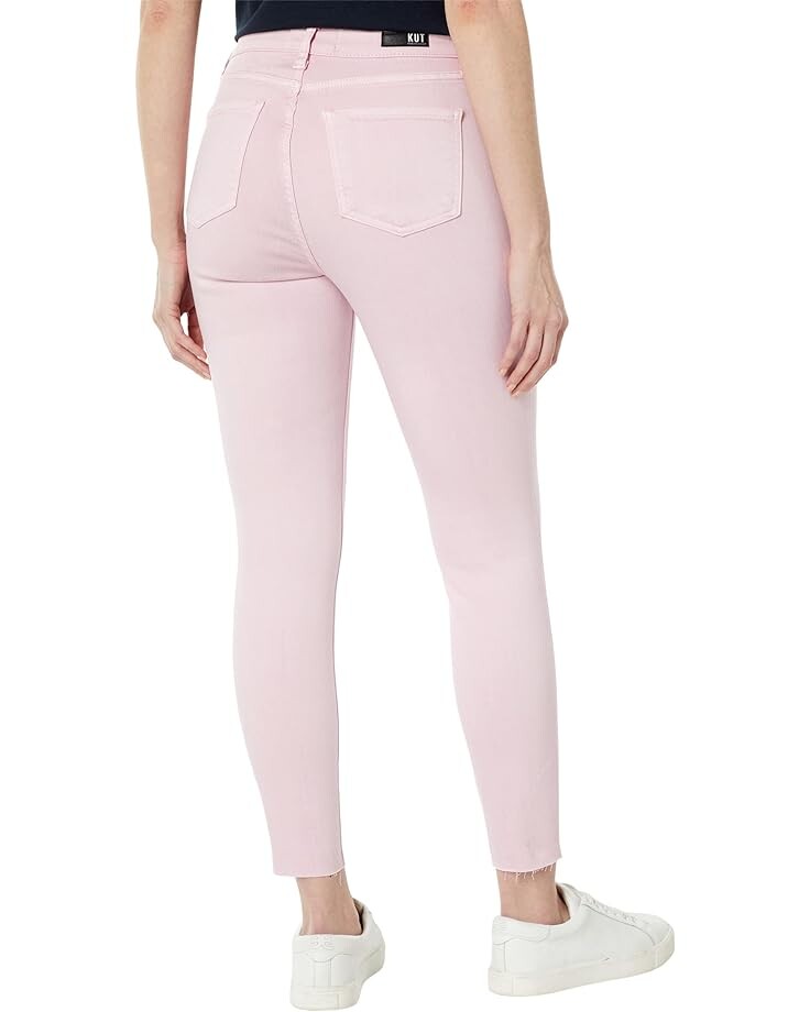 Джинсы KUT from the Kloth Connie High-Rise Fab AB Ankle Skinny-Raw Hem in Bubble Gum, цвет Bubble Gum
Джинсы KUT from the Kloth Connie High-Rise Fab AB Ankle Skinny-Raw Hem in Bubble Gum, цвет Bubble Gum