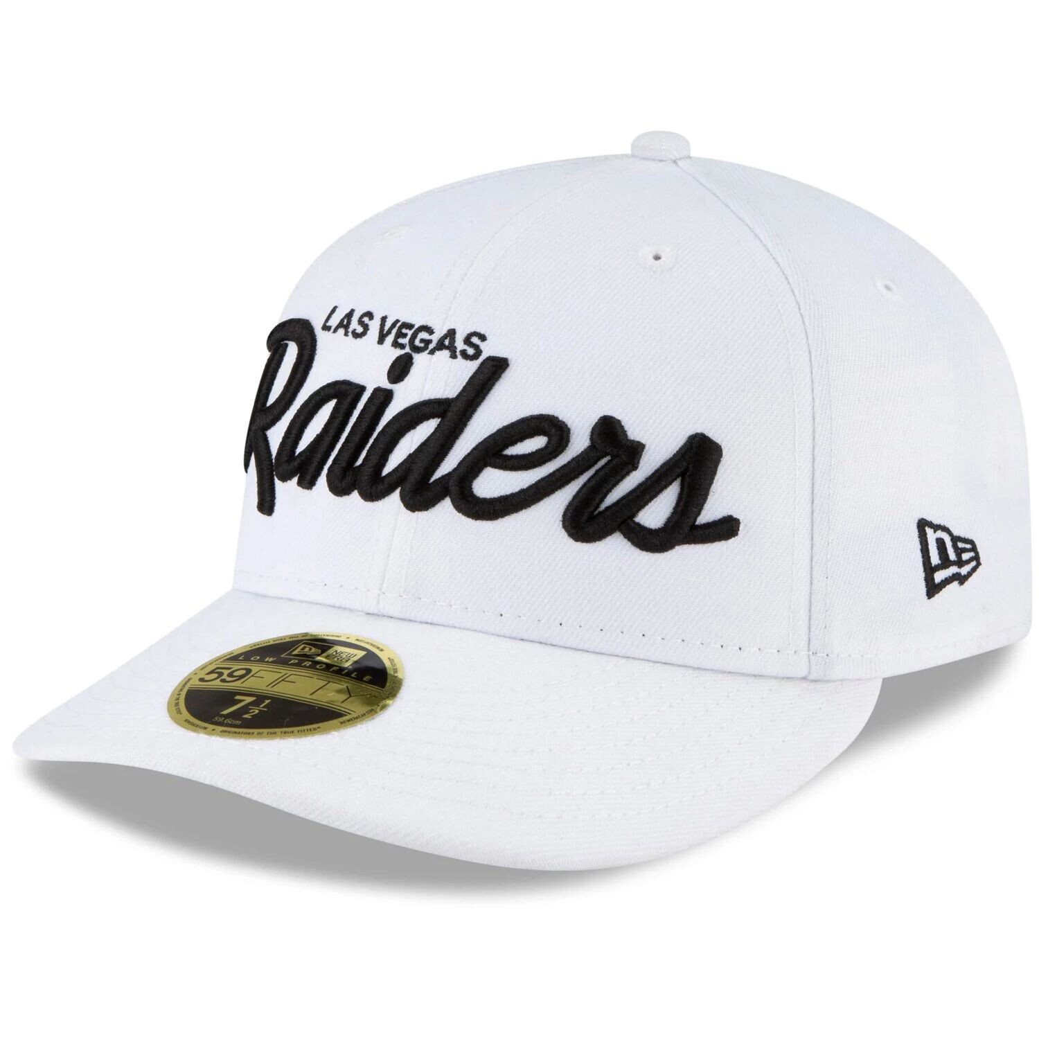 Мужская облегающая шляпа New Era White Las Vegas Raiders Omaha Script Low Profile 59FIFTY
Мужская облегающая шляпа New Era White Las Vegas Raiders Omaha Script Low Profile 59FIFTY