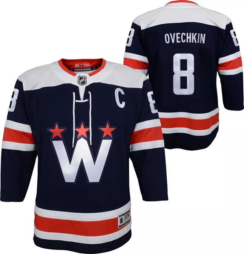 Outerstuff Молодёжная форма НХЛ Вашингтон Кэпиталз Александр Овечкин № 8 Navy Premier Джерси
Outerstuff Молодёжная форма НХЛ Вашингтон Кэпиталз Александр Овечкин № 8 Navy Premier Джерси