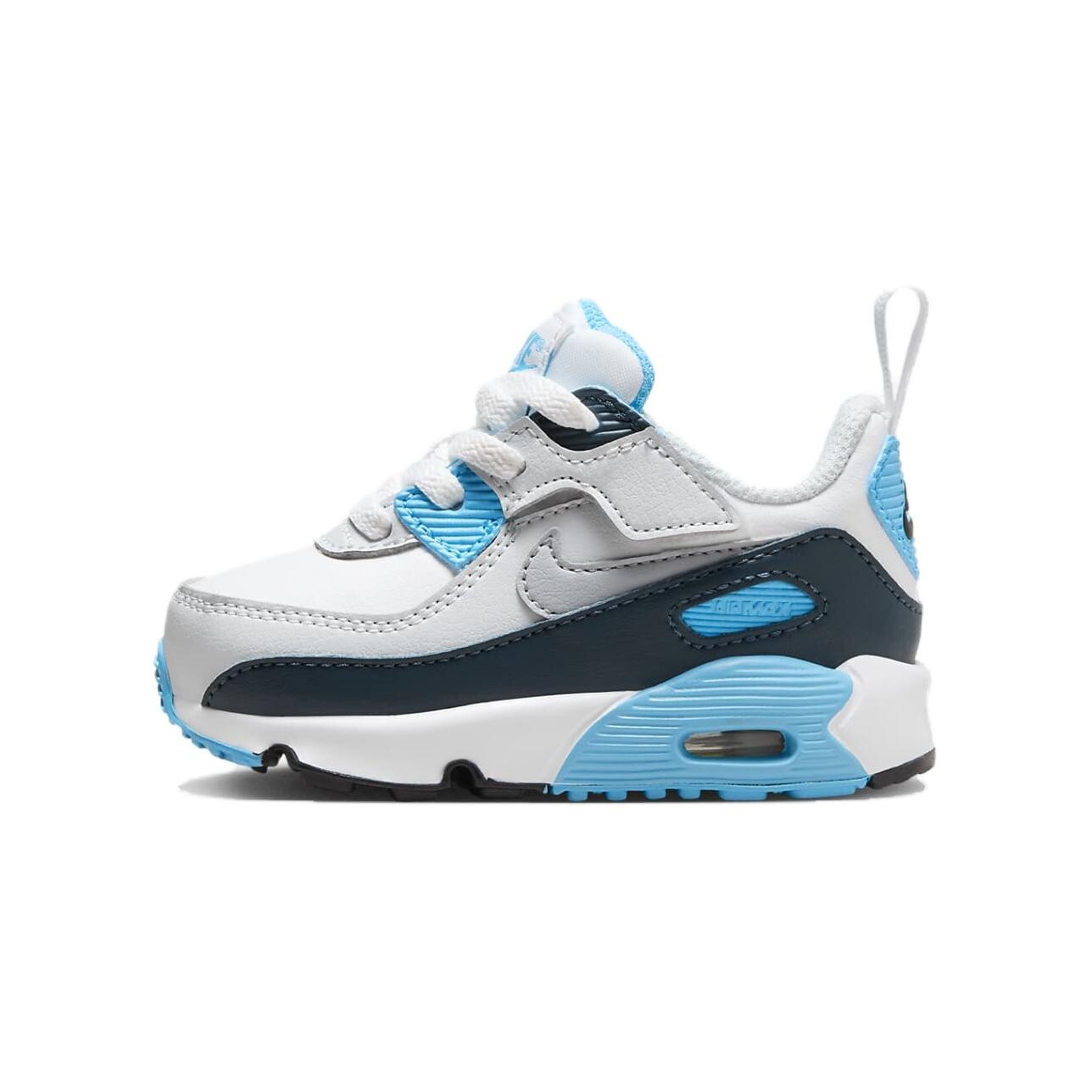 Кроссовки Air Max 90 Toddler TD Low-top Белый / Балтийский синий / Темно-синий / Волчий серый Nike, белый/синий
Кроссовки Air Max 90 Toddler TD Low-top Белый / Балтийский синий / Темно-синий / Волчий серый Nike, белый/синий