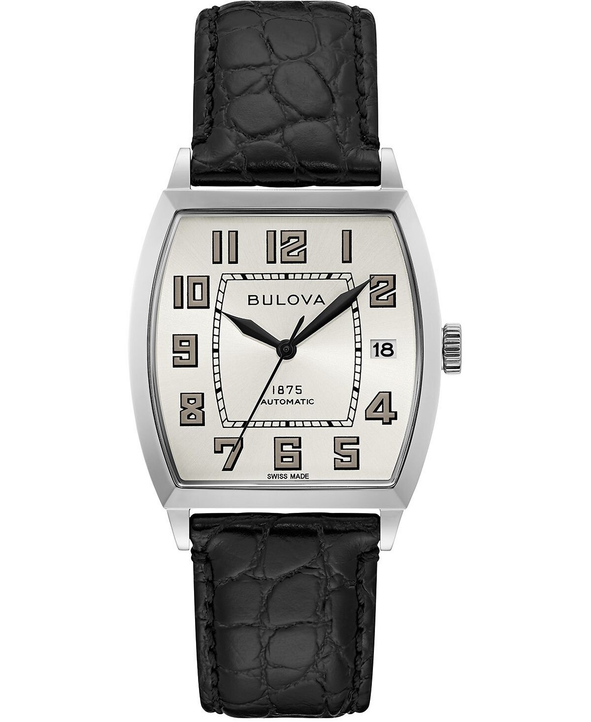 LIMITED EDITION Мужские швейцарские автоматические часы Joseph Bulova с черным кожаным ремешком 33x33,5 мм
LIMITED EDITION Мужские швейцарские автоматические часы Joseph Bulova с черным кожаным ремешком 33x33,5 мм