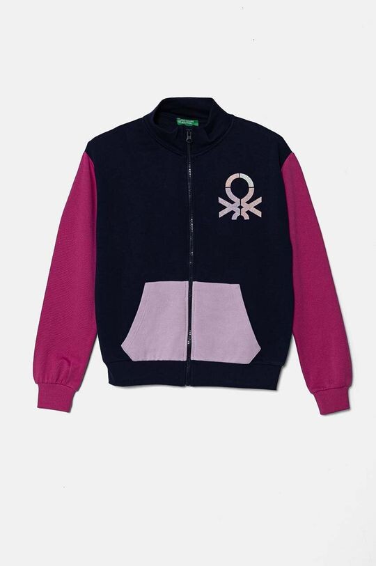 Детская хлопковая толстовка United Colors of Benetton, фиолетовый
Детская хлопковая толстовка United Colors of Benetton, фиолетовый