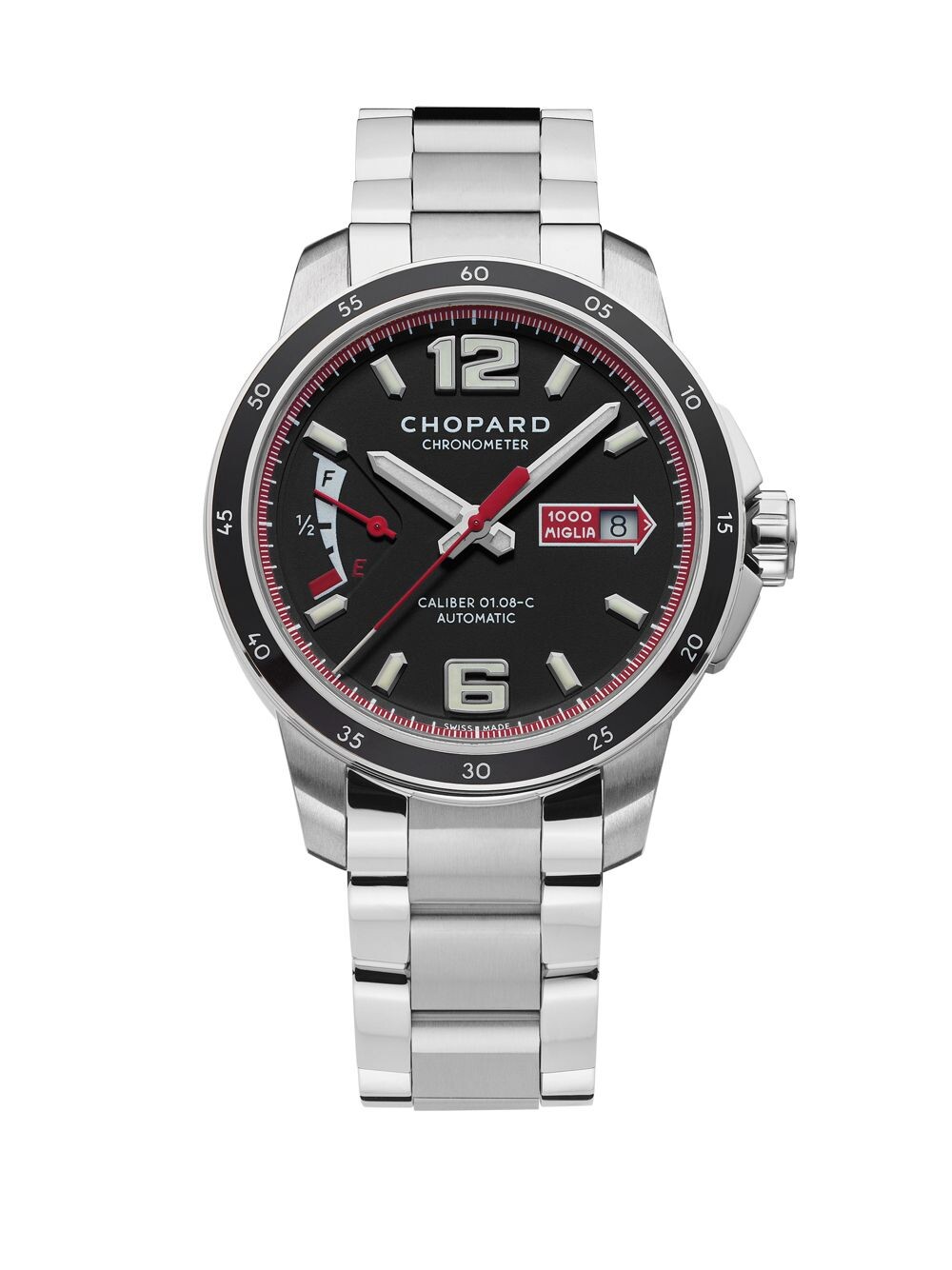 Часы с браслетом из нержавеющей стали Mille Miglia GTS Power Control Chopard, серебряный
Часы с браслетом из нержавеющей стали Mille Miglia GTS Power Control Chopard, серебряный